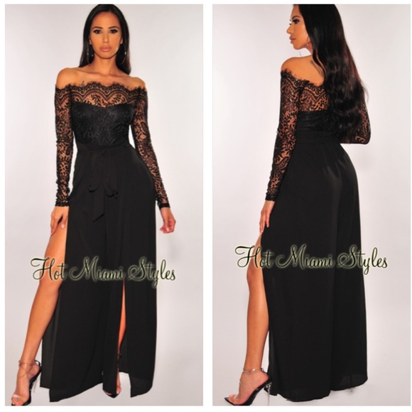 long sleeve palazzo jumpsuit